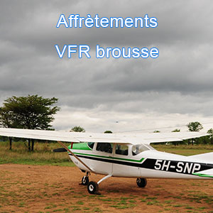 Bush VFR chartering